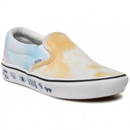  πάνινα παπούτσια vans - comfycush slip vn0a7tnmb1y1 (pastel tie dye)multi/tr