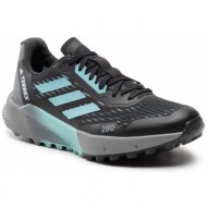  παπούτσια adidas - terrex agravic flow 2 w h03189 core black/mint ton/cloud white