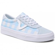  πάνινα παπούτσια vans - era vn0a5kx7bau1 (gingham) blue/true white