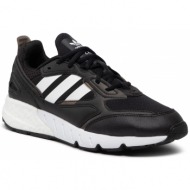  παπούτσια adidas - zx 1k boost 2.0 gz3551 core black/core black/cloud white