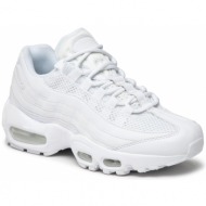  παπούτσια nike - w air max 95 dh8015 100 white/white/metallic silver