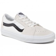  πάνινα παπούτσια vans - sk8-low vn0a5kxdyb21 contrast white/black