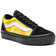  πάνινα παπούτσια vans - old skool vn0a4buuy231 glow lightning black/yell