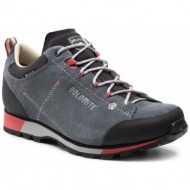  παπούτσια πεζοπορίας dolomite - cinquantaquattro hike low evo gtx wmn gore-tex gunmetal grey