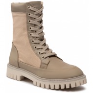  ορειβατικά παπούτσια tommy hilfiger - th casual lace up boot fw0fw06549 beige