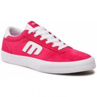  πάνινα παπούτσια etnies - calli-vul w`s 4201000129 pink/white 680