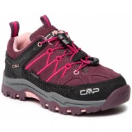  παπούτσια πεζοπορίας cmp - kids rigel low trekking shoes wp 3q13244 ptunga//peach 05hm