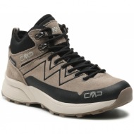  παπούτσια πεζοπορίας cmp - kaleepso mid hiking shoe wp 31q4916 cenere/vetro