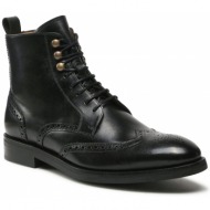  μπότες lord premium - boots brogues 5601 black l01