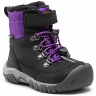  μπότες χιονιού keen - greta boot wp 1025524 black/purple