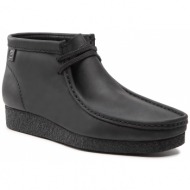  μποτίνια clarks - shacre boot 261594407 black leather