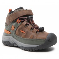  παπούτσια πεζοπορίας keen targhee mid wp 1026296 dark earth/forest night