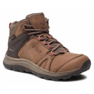 παπούτσια πεζοπορίας keen terradora ii leather mid wp 1023728 brindle/redwood