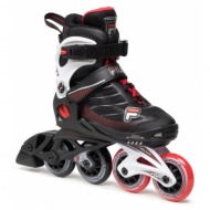 rollers fila skates wizy 010622180 black/white/red