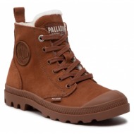 ορειβατικά παπούτσια palladium pampa hi zip wl 95982-200-m brown pattina
