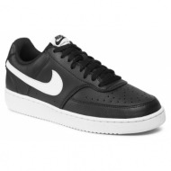  παπούτσια nike court vision lo nn dh2987 001 black/white/black