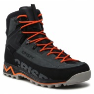  παπούτσια πεζοπορίας crispi attiva bp gtx gore-tex th14609967 black/orange