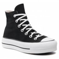 sneakers converse ctas lift hi 560845c black/white/white