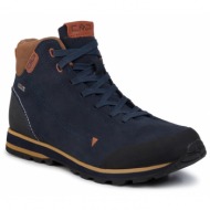  παπούτσια πεζοπορίας cmp elettra mid hiking shoes wp 38q4597 black blue n950