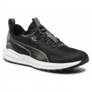  παπούτσια puma twitch runner trail winter 377088 03 puma black/silver/white
