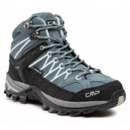  παπούτσια πεζοπορίας cmp rigel mid wmn trekking shoe wp 3q12946 mineral green e111