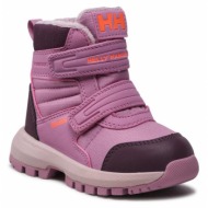  μπότες χιονιού helly hansen jk bowstring boot ht 11645-067 pink ash/syrin/wild rose