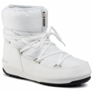  μπότες χιονιού moon boot low nylon wp 2 240093002 white