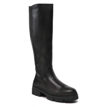 μπότες tamaris 1-25622-29 black leather σε προσφορά