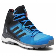  παπούτσια adidas terrex skychaser 2 mid gtx gore-tex gz0318 blue/core black/blue
