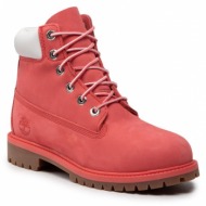  ορειβατικά παπούτσια timberland 6 in premium wp boot tb0a5t4d659 medium pink nubuck