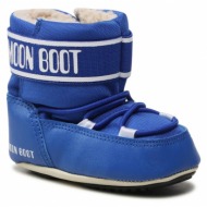  μπότες χιονιού moon boot crib 34010200005 electric blue