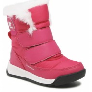  μπότες χιονιού sorel whitney ii strap wp nc3875-612 cactus pink/black