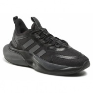  παπούτσια adidas alphabounce+ hp6149 core black/carbon/gold metallic
