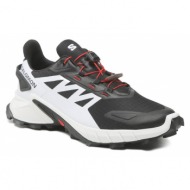  παπούτσια salomon supercross 4 417366 26 w0 black/white/fiery red