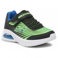  αθλητικά skechers microspec max ii 403930l/bblm blk/blue/lime