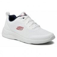  παπούτσια skechers full pace 232293/wnvr white/navy/red