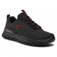  αθλητικά skechers fasten up 232136/bbk black