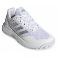  παπούτσια adidas gamecourt 2.0 tennis shoes hq8476 λευκό