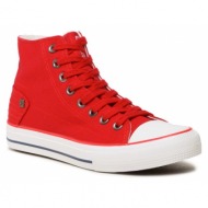  sneakers big star shoes dd274334 red