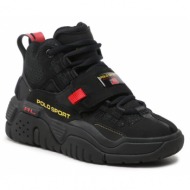 sneakers  polo ralph lauren ps100 809846180001 black/rl red/canary yellow