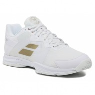  παπούτσια babolat sfx3 all court wimbledon 30s22550 white/gold