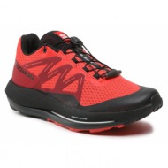  παπούτσια salomon pulsar trail 416029 29 m0 poppy red/biking red/black