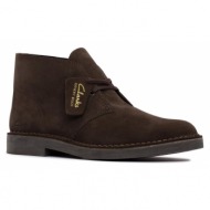  μποτίνια clarks desert bt evo dark dark brown suede