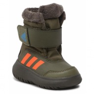  παπούτσια adidas winterplay i gz6801 focus olive/impact orange/shadow olive
