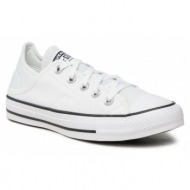  sneakers converse ctas crush heel ox a03076c white/white/white