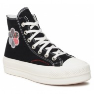 sneakers converse ctas lift hi a05194c black/egret/red