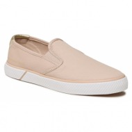 πάνινα παπούτσια tommy hilfiger essential slip-on sneaker fw0fw06956 misty blush try