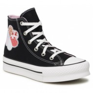  sneakers converse ctas eva lift hi a05166c black/sunrise pink