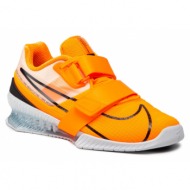  παπούτσια nike romaleos 4 cd3463 801 total orange/black/white