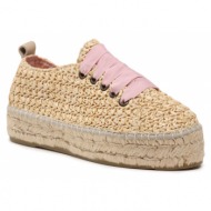  εσπαντρίγιες manebi lace-up espadrilles v 2.7 e0 raffia